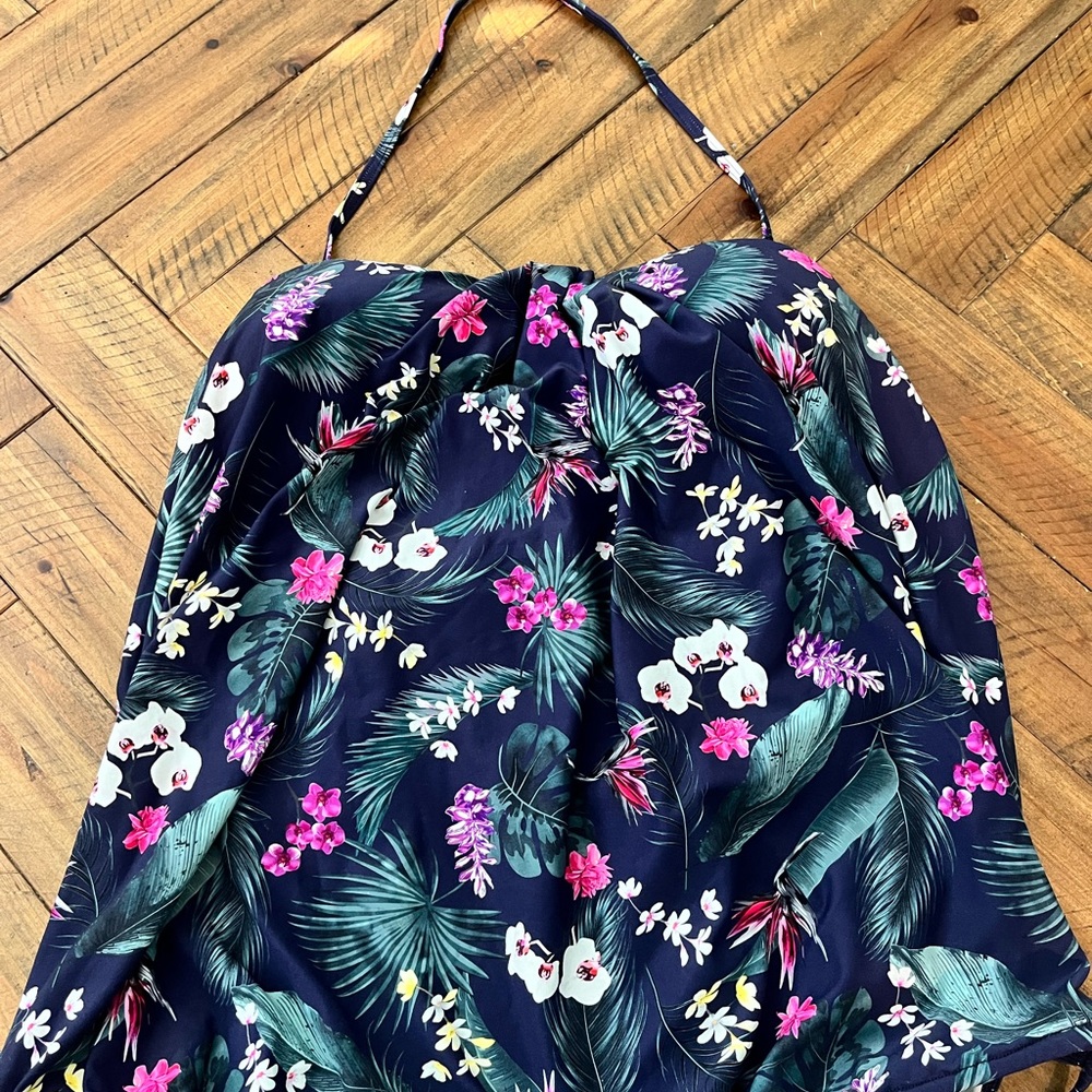 Gap Maternity halter top (and strapless) swim top